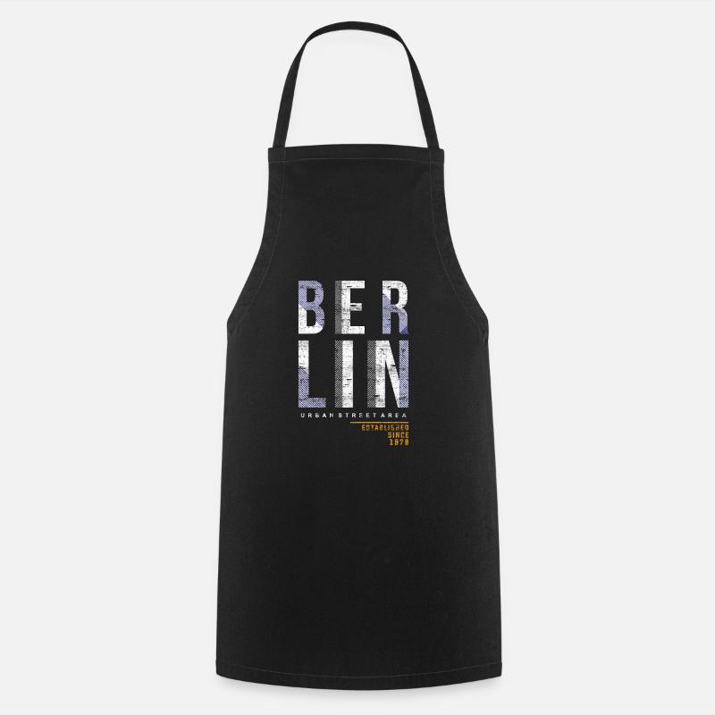 Berlin - Kochschürze - Schwarz