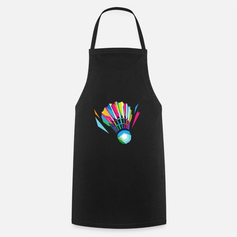 Badminton leisure - Cooking Apron - black
