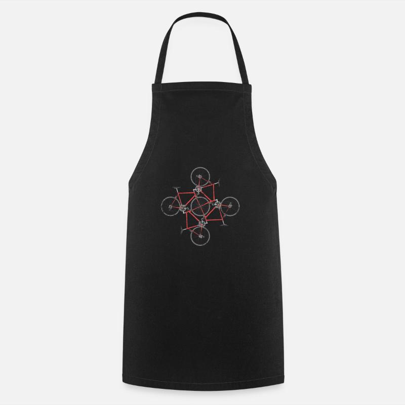 bicycle - Cooking Apron - black