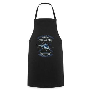 Big Game Contest Paradise Hook Mojo Design Tee - Kochschürze - Schwarz - Vorne - AI Model Male 185 dark (185cm)