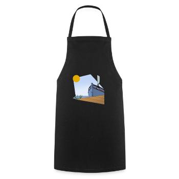 DK-Shirts Nymindegab Drawn - Kochschürze - Schwarz - Vorne - AI Model Male 185 dark (185cm)