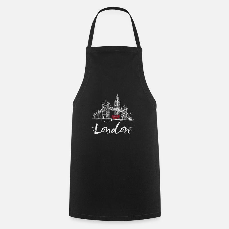 London - Cooking Apron - black