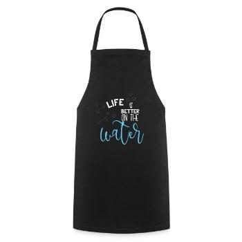 Croisière - Croisière - Croisière - Eau - Tablier de cuisine - noir - Devant - AI Model Male 185 dark (185cm)