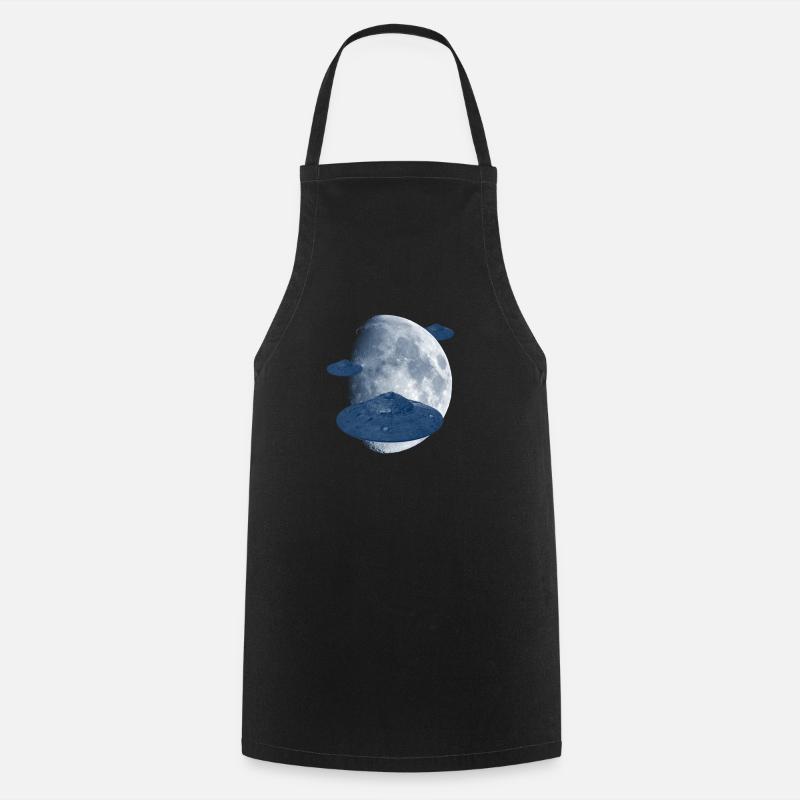 UFO Attack - Cooking Apron - black