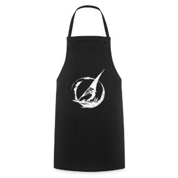 Planche à voile, surf, cadeau de kitesurf - Tablier de cuisine - noir - Devant - AI Model Male 185 dark (185cm)
