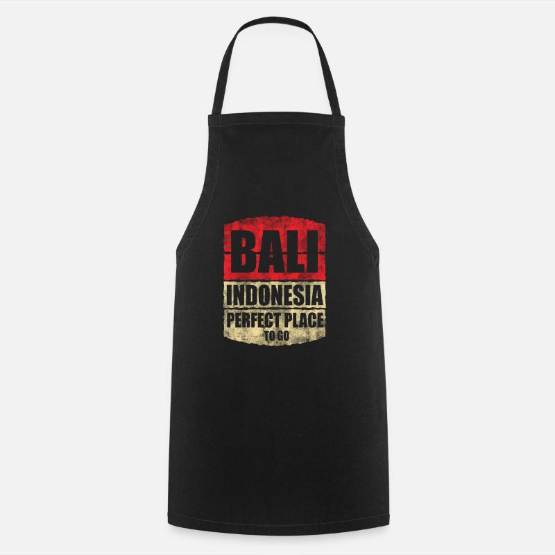 Bali - Tablier de cuisine - noir