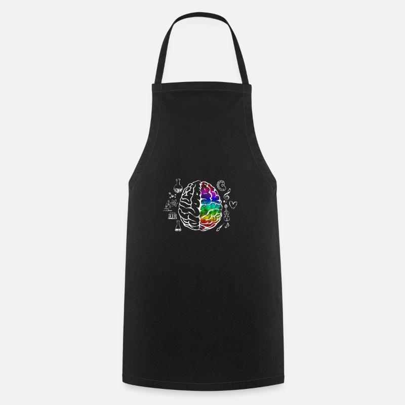 Science Cerveau - Tablier de cuisine - noir