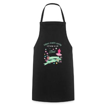 Näherin Nähmaschine Faden Sewing Naht Schneiderin - Kochschürze - Schwarz - Vorne - AI Model Male 185 dark (185cm)
