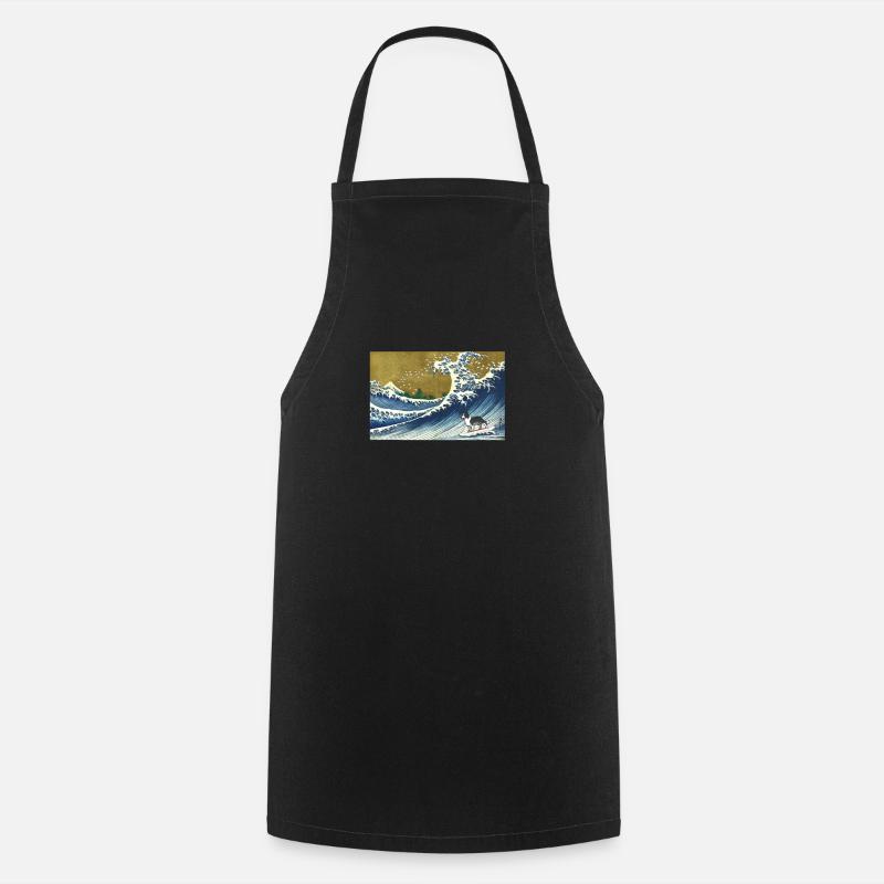 Border Collie - Cooking Apron - black
