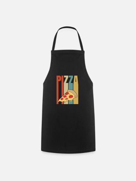 Pizza - Kochschürze - Schwarz