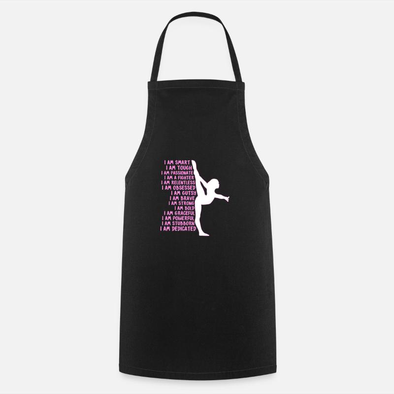 Gymnastique - Tablier de cuisine - noir