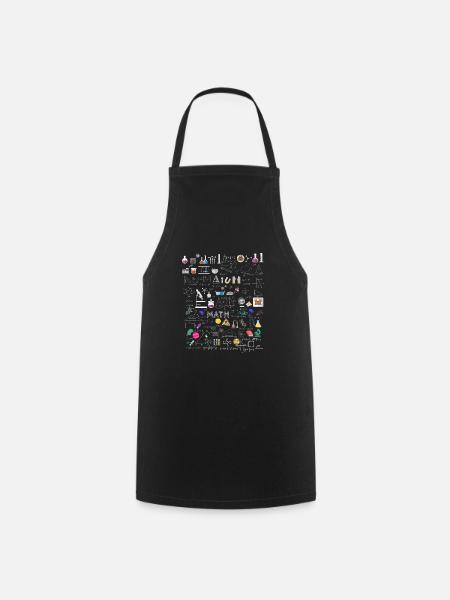Science physique mathématique chimie biologie - Tablier de cuisine - noir