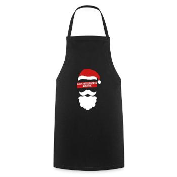 Lustiges Weihnachts kostüm Schlechte Weihnachten - Kochschürze - Schwarz - Vorne - AI Model Male 185 dark (185cm)