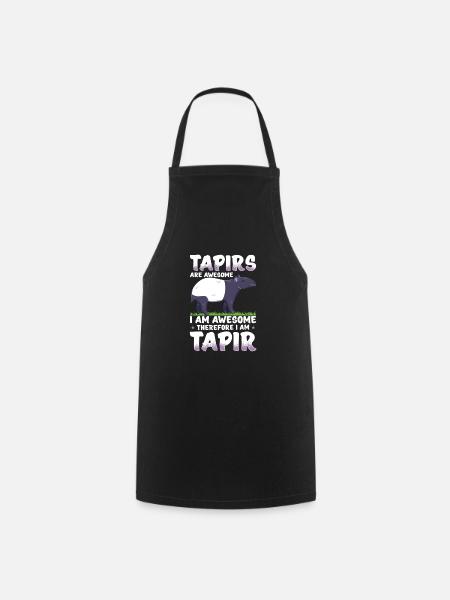 Tapir - Kochschürze - Schwarz