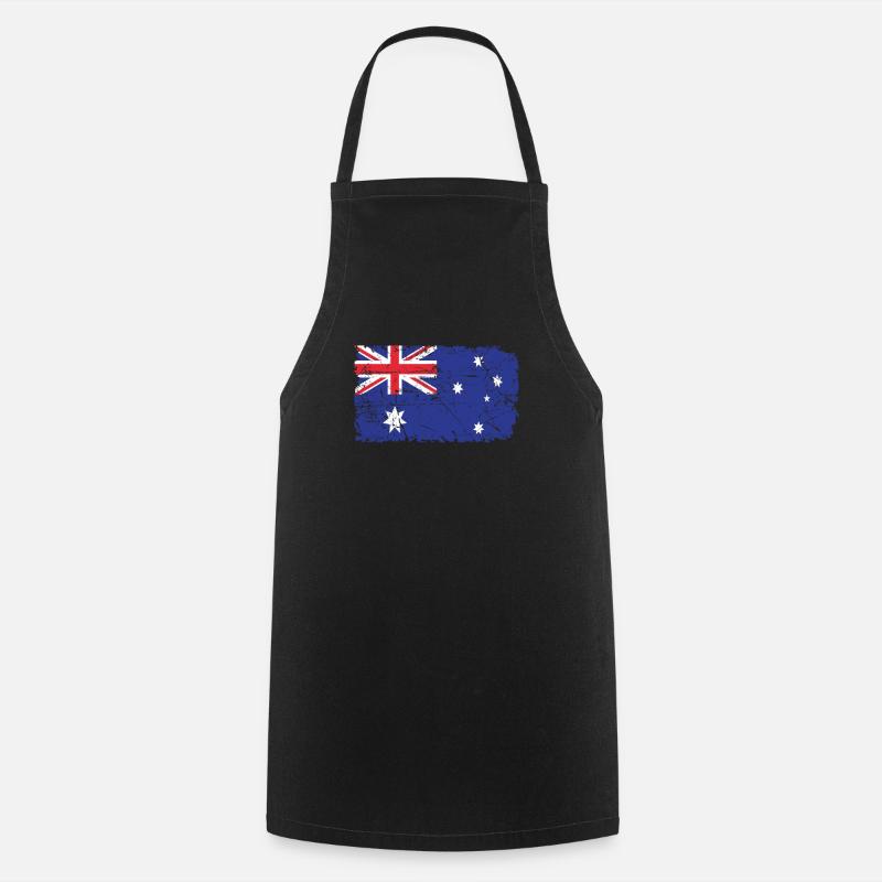 Australien - Kochschürze - Schwarz
