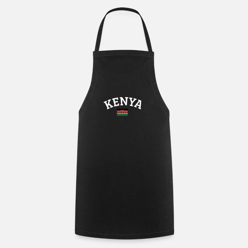 Kenya - Tablier de cuisine - noir