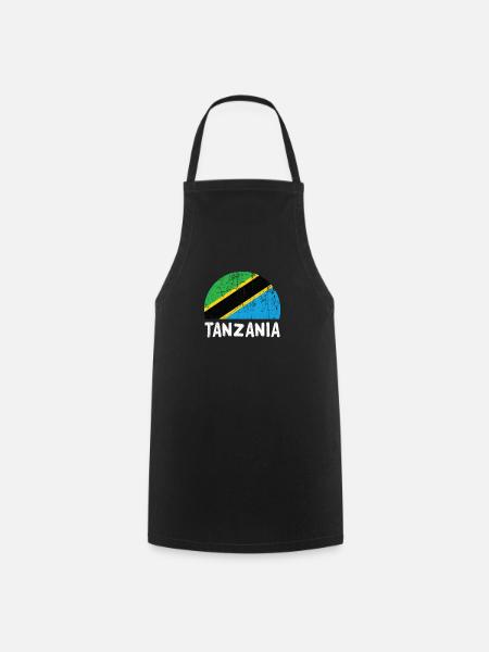 Tansania - Kochschürze - Schwarz