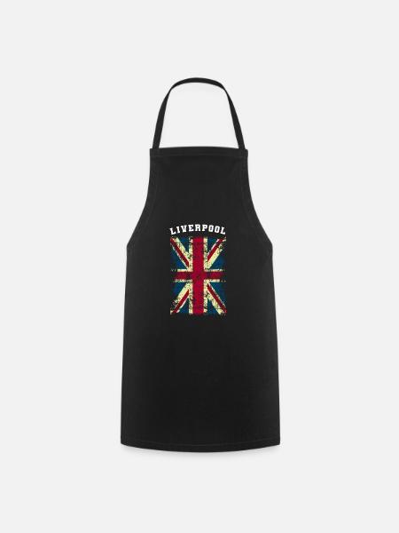 Liverpool - Cooking Apron - black