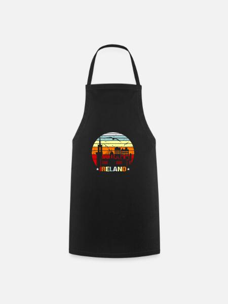 Irlande - Tablier de cuisine - noir