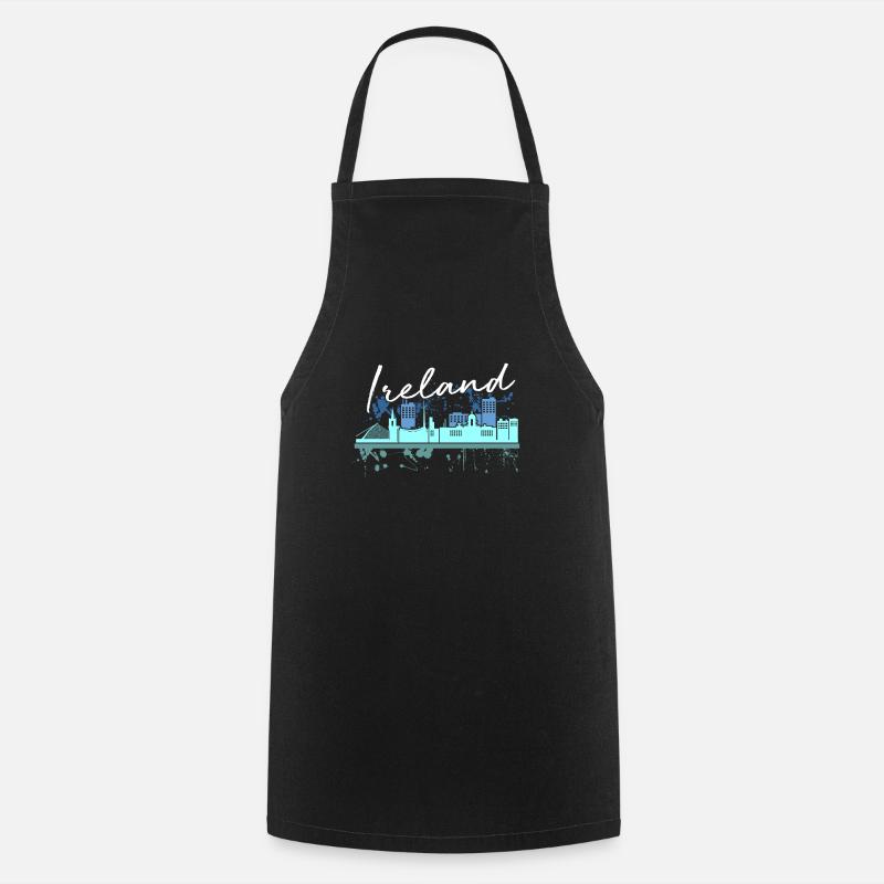 Irlande - Tablier de cuisine - noir
