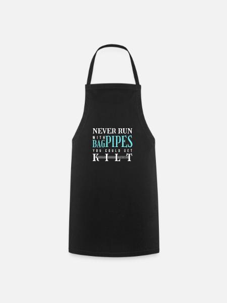 Scotland - Cooking Apron - black