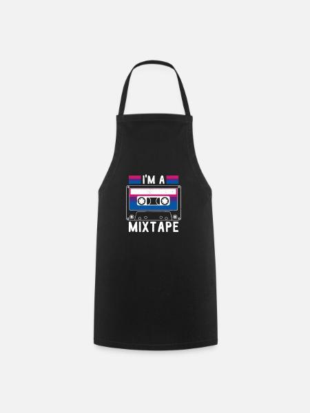 LGBTQ Rainbow Love Merchandise - Kochschürze - Schwarz