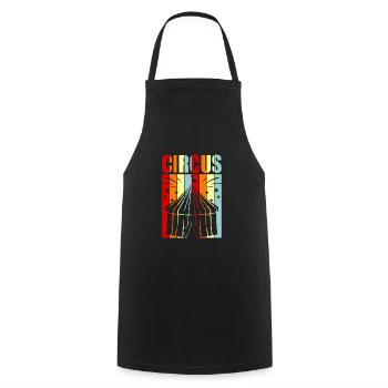 circus - Cooking Apron - black - Front - AI Model Male 185 dark (185cm)