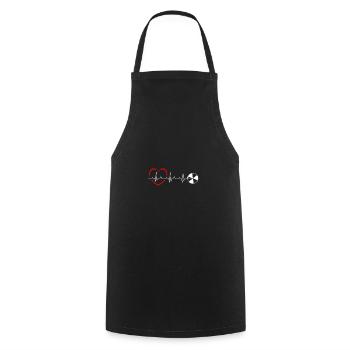 Radiologie-Techniker-Geschenk-Radiologe - Kochschürze - Schwarz - Vorne - AI Model Male 185 dark (185cm)