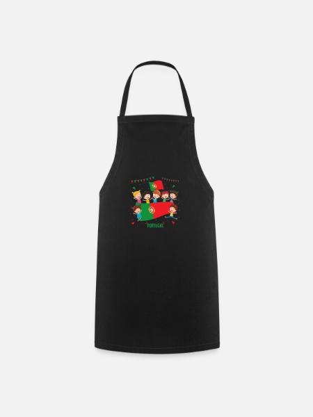 Portugal - Tablier de cuisine - noir
