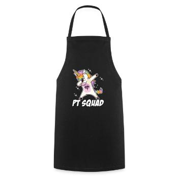 PT Squad - Tablier de cuisine - noir - Devant - AI Model Male 185 dark (185cm)