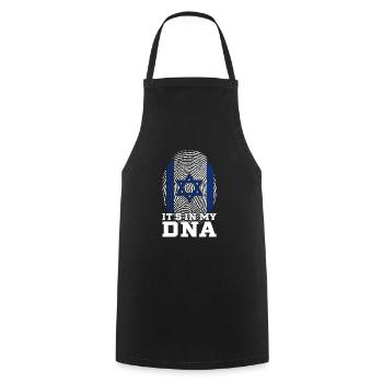 Israël Tel Aviv - Tablier de cuisine - noir - Devant - AI Model Male 185 dark (185cm)