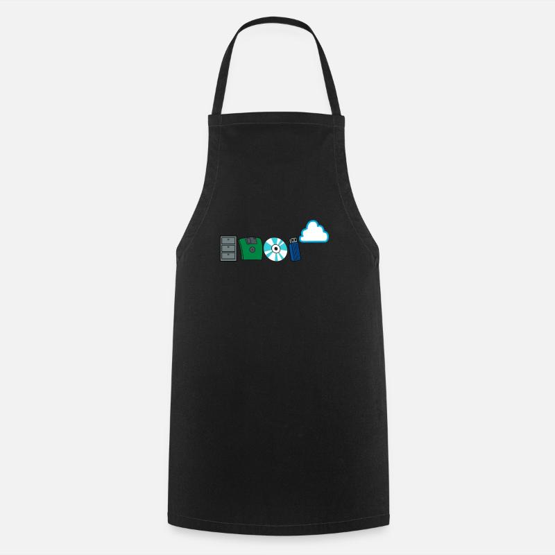 Développeur de logiciels informatiques code programmeur - Tablier de cuisine - noir