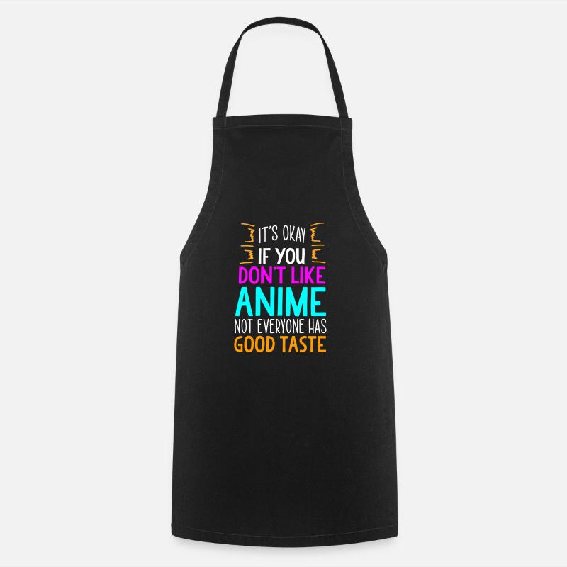 Anime - Cooking Apron - black