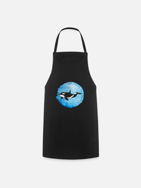 Orca - Kochschürze - Schwarz