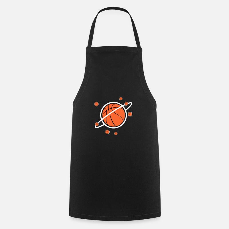 Basketball - Tablier de cuisine - noir