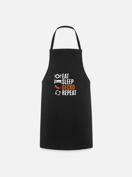 Gecko - Tablier de cuisine - noir