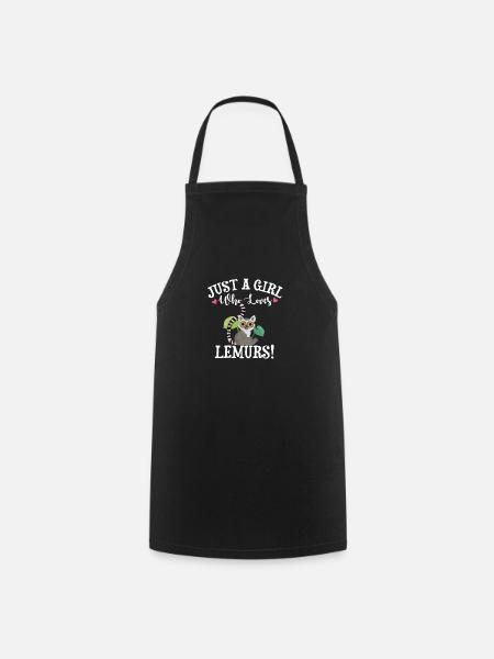 Lemur - Cooking Apron - black