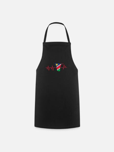 Namibia Afrika Shirt Geschenkidee - Kochschürze - Schwarz