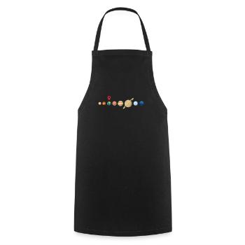 You are here - nerdy and geeky gift - Cooking Apron - black - Front - AI Model Male 185 dark (185cm)