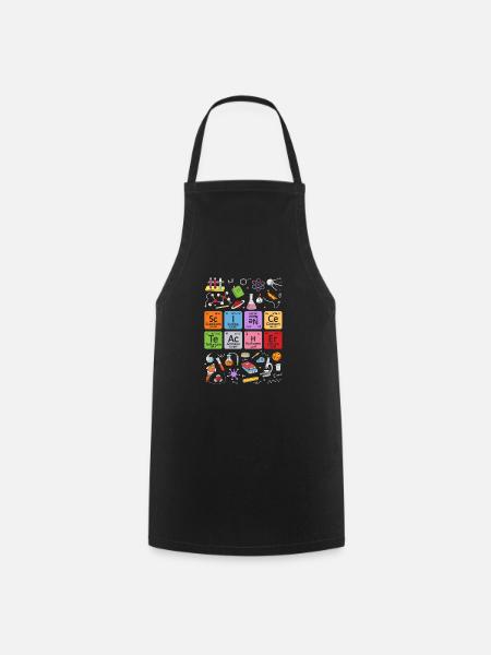 Geschenke Physiklehrer - Kochschürze - Schwarz
