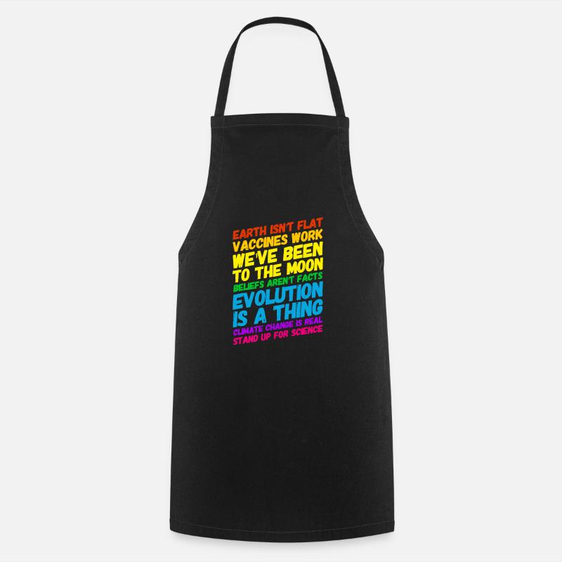Science 2020 Science Statement - Cooking Apron - black