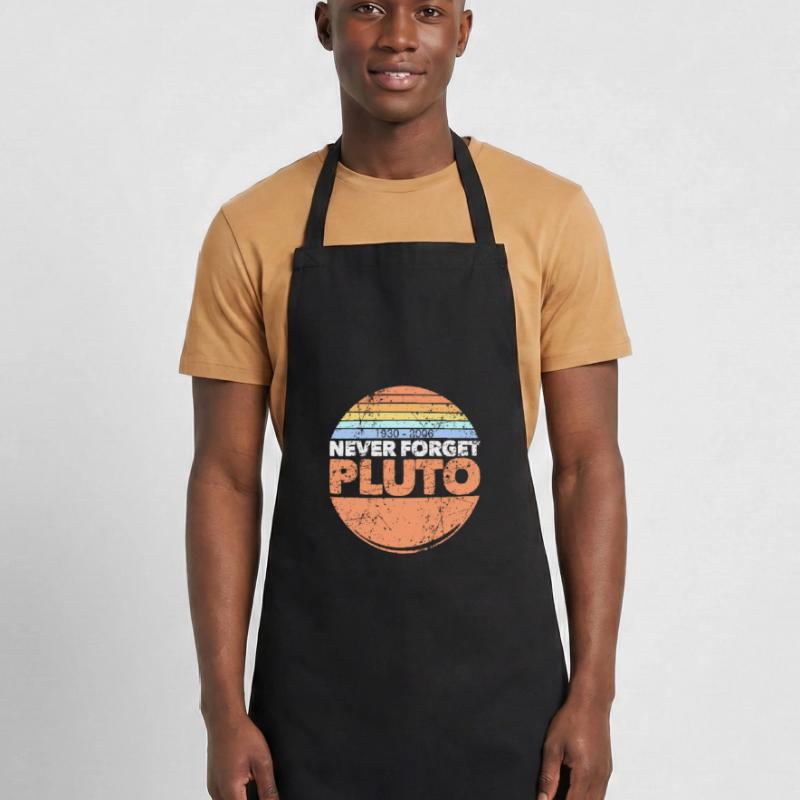 never forget pluto Kochschürze