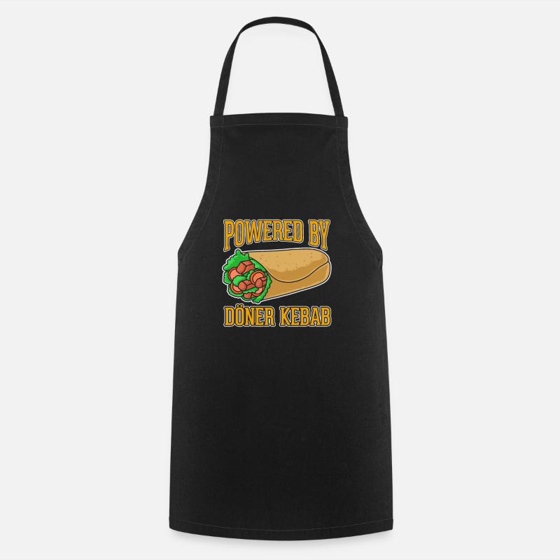 Propulsé par Doner Kebab - Propulsé par Doner Kebab - Tablier de cuisine - noir