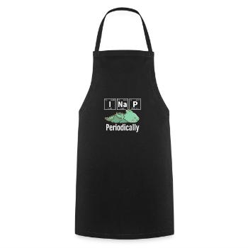 Kawaii Dragon - Cooking Apron - black - Front - AI Model Male 185 dark (185cm)