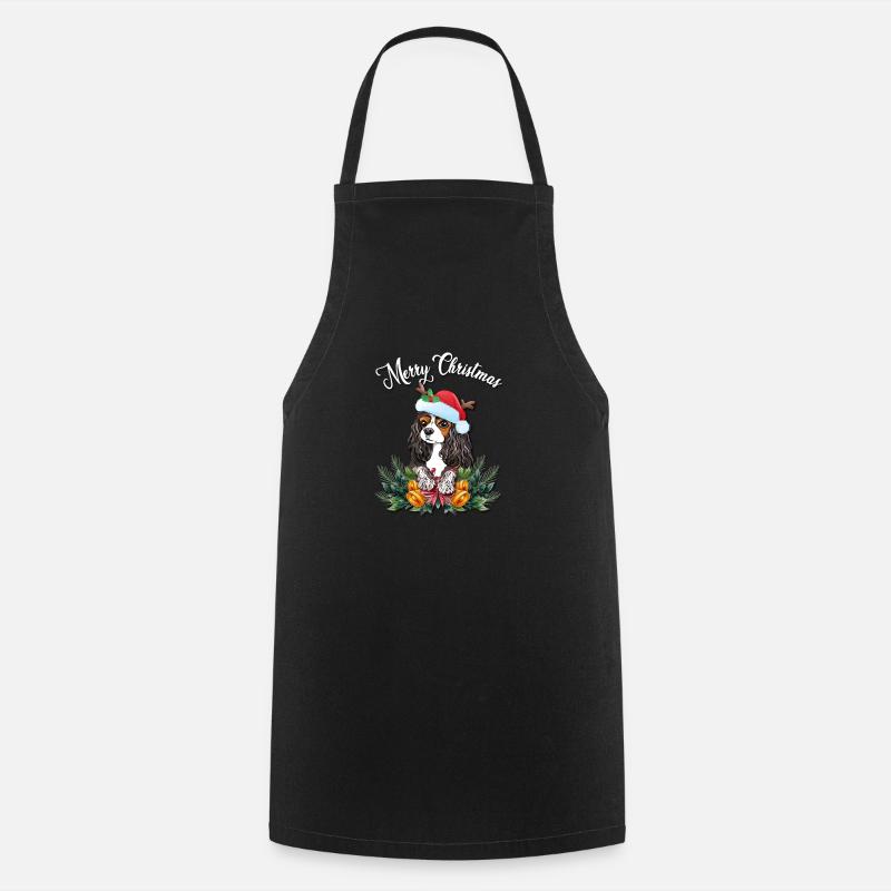 Cavalier King Charles Spaniel - Tablier de cuisine - noir