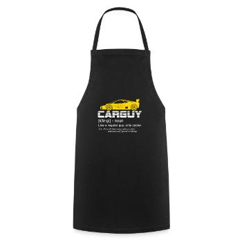 Car Guy Sport Car Lover Funny Car Mechanic - Kochschürze - Schwarz - Vorne - AI Model Male 185 dark (185cm)