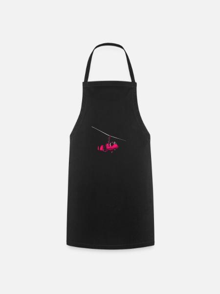 Gyrocoptère 1649 - Tablier de cuisine - noir