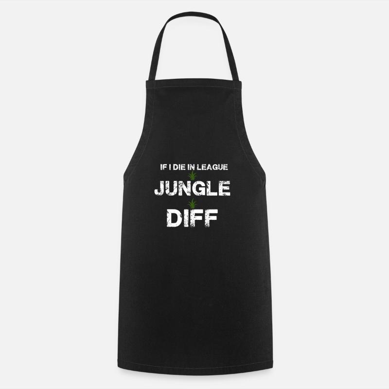 jungle difference League be a legend - Kochschürze - Schwarz