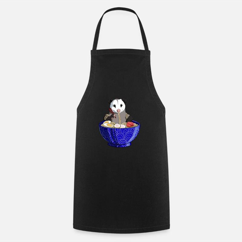 Opposum Ramen - Kochschürze - Schwarz