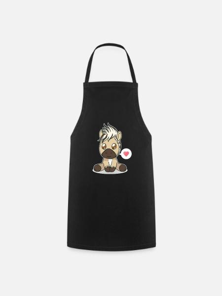 Fjorfferd mignon cadeau - Tablier de cuisine - noir